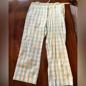 Lilly Pulitzer size 6 blue & white pants.